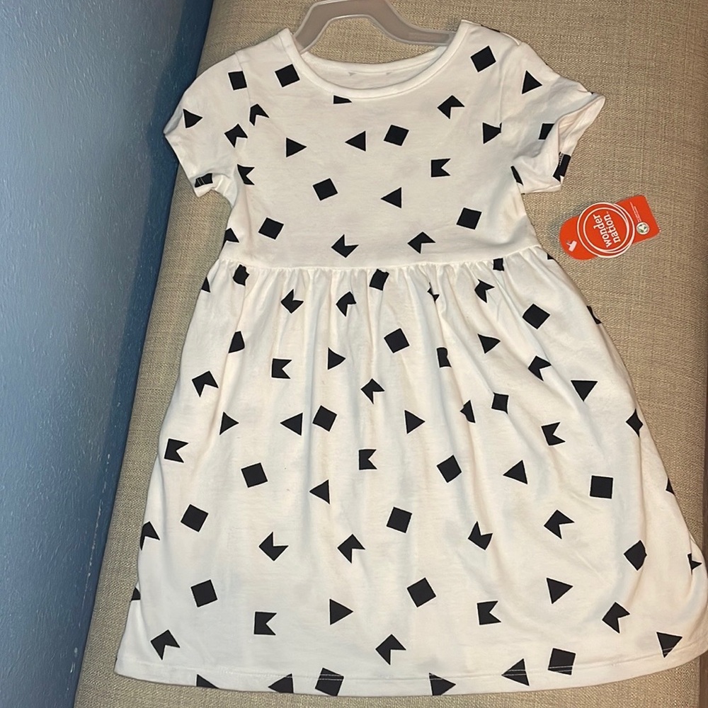 Sz. 4T Girls White Dress New